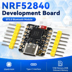 MINI NRF52840 Development Board BT5.0 Bluetooth Module MCU Main Control Board 18*21MM QSPIFlash TYPE-C