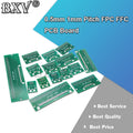 Ibuw 0.5mm 1mm Pitch FPC FFC PCB Board 6 8 10 12 20 40 50 Pin To DIP 2.54mm Connector  Double Side Adapter Socket Plate DIY KIT