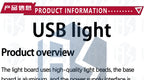 5730 smd 5V 430mA~470mA White Mirco Usb 5730 LED lighting panel USB mobile light Emergency light night light