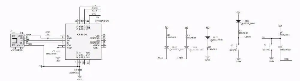 ESP8266 ESP-WROOM-32 ESP32-WROVER Development Board Test Programmer Socket Downloader for ESP-01 ESP-12F ESP-07S ESP-12S ESP32