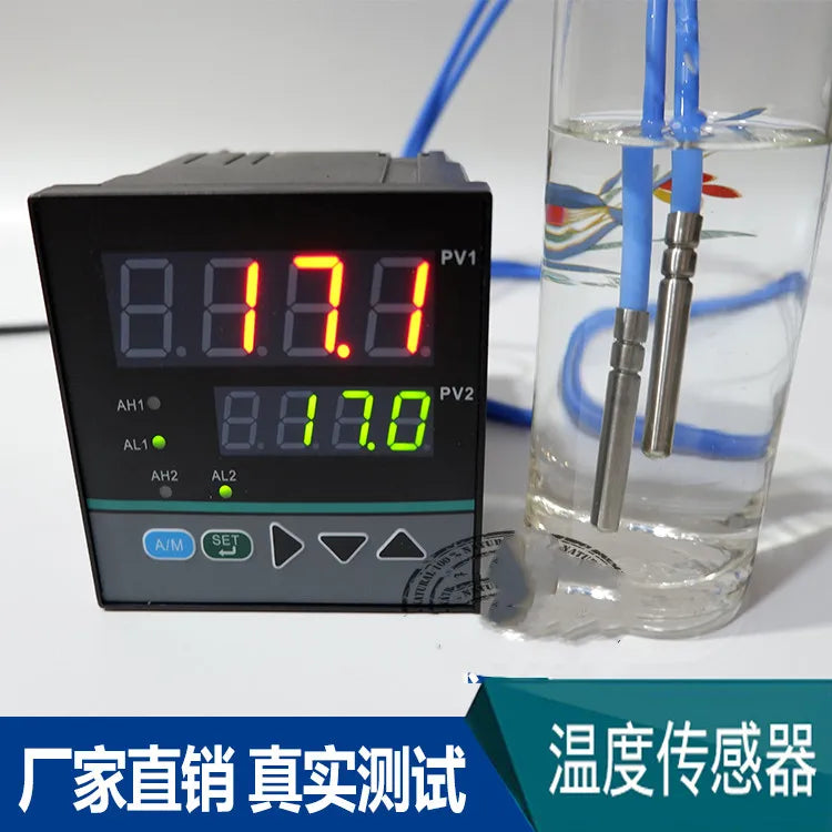 NTC Thermistor 1K 2K 5K 10K 15K 20K 30K 50K 100K 1m NTC 1% Waterproof Silicone Cable Temperature Sensor Temperature Probe