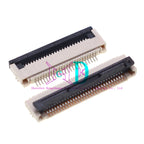 10pcs FPC FFC Connector 0.5mm 1.0mm Flat Cable PCB Connectors SMT 4P-18P
