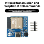 ESP32E-N4 Wifi Transparent Transmission Module Development Board Infrared Transmitter Receiver NEC Command Module Type C
