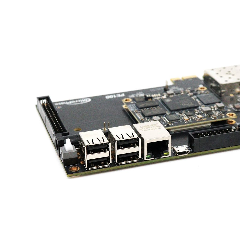 Microphase PE100 FPGA ZYNQ Development Board ARM XC7Z015 PCIE SFP 7015 XME0715
