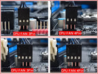 XUANFENG Air-cooled CPU Cooler 90mm Fan Twin Towers 4/6 Heat Pipe 4pin/PWM Compatible LGA2011 115x 1200 1700 X79 X99 AMD AM3 AM4