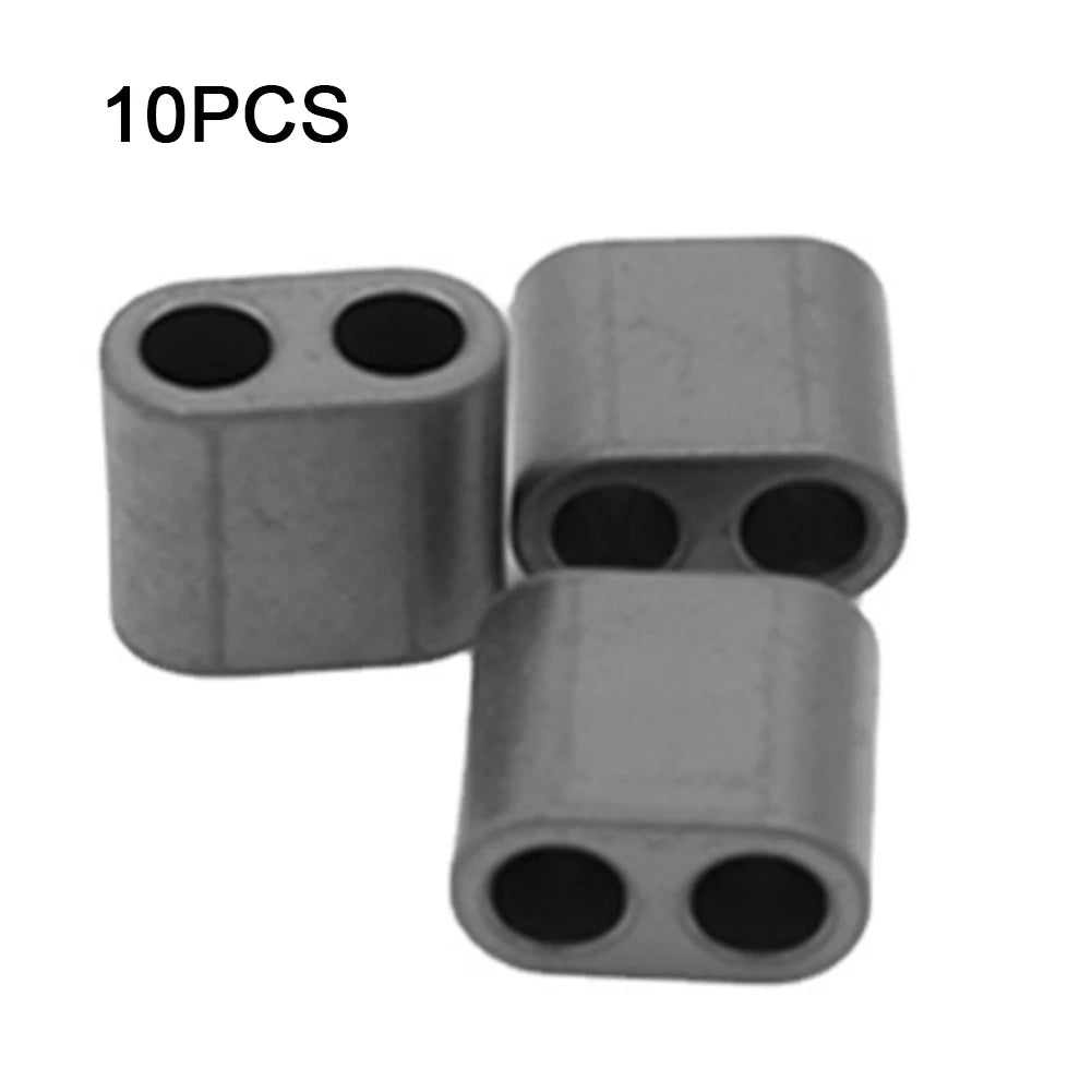 10x/Toroids Ferrite Core Magnetic Ring Bead For Radio Frequency RF RFC/ Accessories Double-Hole Magnetic Ring