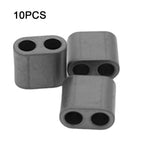  10x/Toroids Ferrite Core Magnetic Ring Bead For Radio Frequency RF RFC/ Accessories Double-Hole Magnetic Ring
