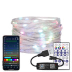 WS2812B RGBIC LED String 5M-20M Dream Color Party Christmas Lights Individually Addressable String Lights Waterproof USB DC DC5V
