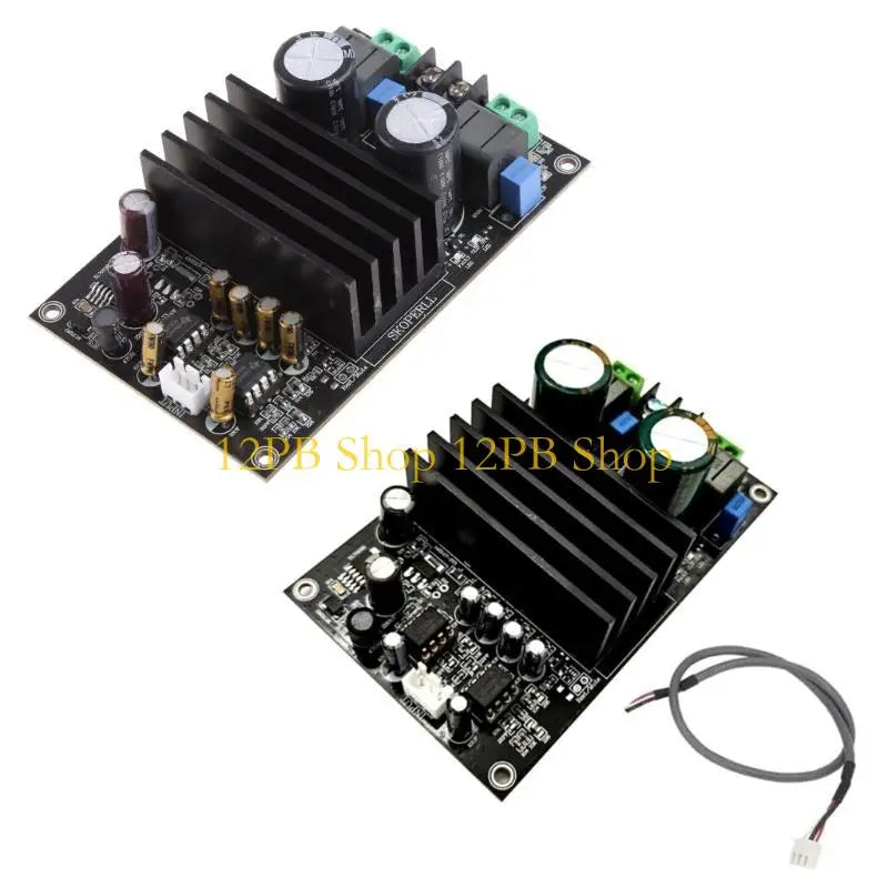 12PB Power Amplifier Board,2.0 Channel 300W +300W, 24-40V Power Amplifier Module TPA3255 for Store Home Theater