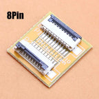 FFC FPC Flexible Flat Cable Extension Adapter Board 1.0MM Spacing 4 5 6 8 9 10 12 15 16 20 24 26 28 30 32 34 Pin Wire Connector