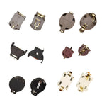 5/10Pcs Button Battery Socket Holder Case CR1220 CR1225 CR2025 CR2032 Coin Cell Battery Storage Organizer Box