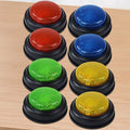 1/2/4/8-piece Buzzer Buttons Game, Answer Buzzers for Game Quick Desktop Quick Answer Games for Kids Classroom, Quizzes Party