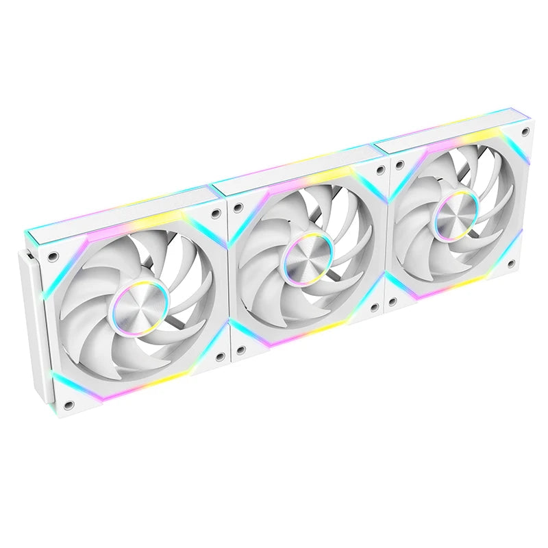 Star Brick P1 Jungle Leopard Interstellar SE Building Block Fan Triple ARGB 12cm Desktop Computer Wireless Splicing Fan