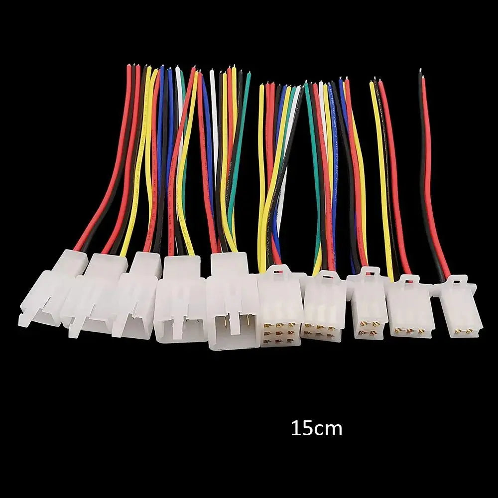 2.8mm 2/3/4/6/9 Pin Automotive Electrical Wire Connector Male Female Socket Cable Terminals Plug Kits Motorcycle Ebike Car