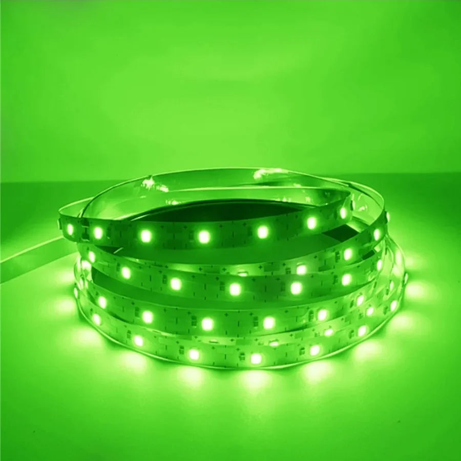 60LEDs/m 120LEDs/m Home DC12V Lamp Strip 2835 LED Strip Decor Red Ice Blue Green Yellow Pink Flexible And Cuttable Soft Lamp Bar