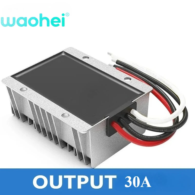 9-36V to 12V/13.8V/15V/19V/20V/24V/28V 5-30A Boost Buck DC Converter Voltage Stabilizer Supply Regulator Module for Cars Solar