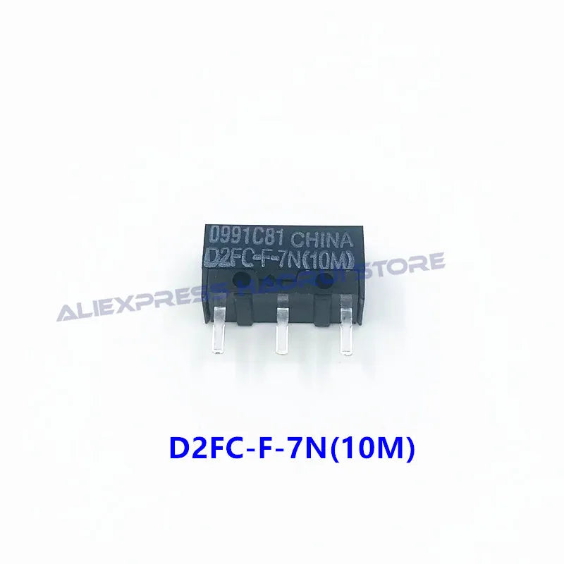 10Pcs Origina mouse micro switch D2FC-F-7N 20M OF D2FC-F-K(50M) D2F D2F-F D2F-L D2F-01 D2F-01FL D2F-01F-T D2F-F-3-7 Mouse Button