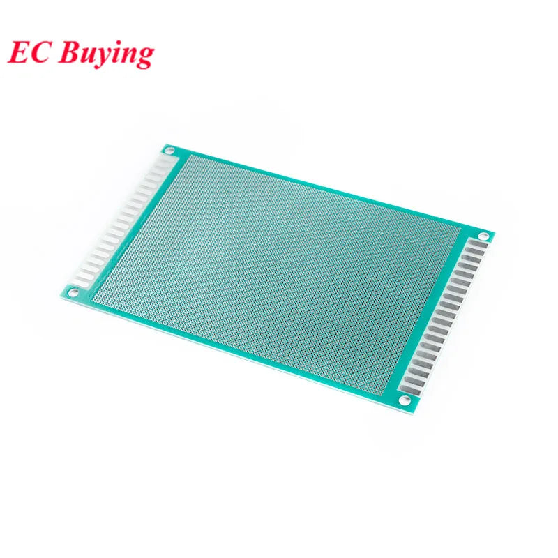 9x15cm Double Side Prototype PCB DIY Universal Printed Circuit Board 1.27mm 9*15cm Electronic Prototyping Copper Plate Protoboar