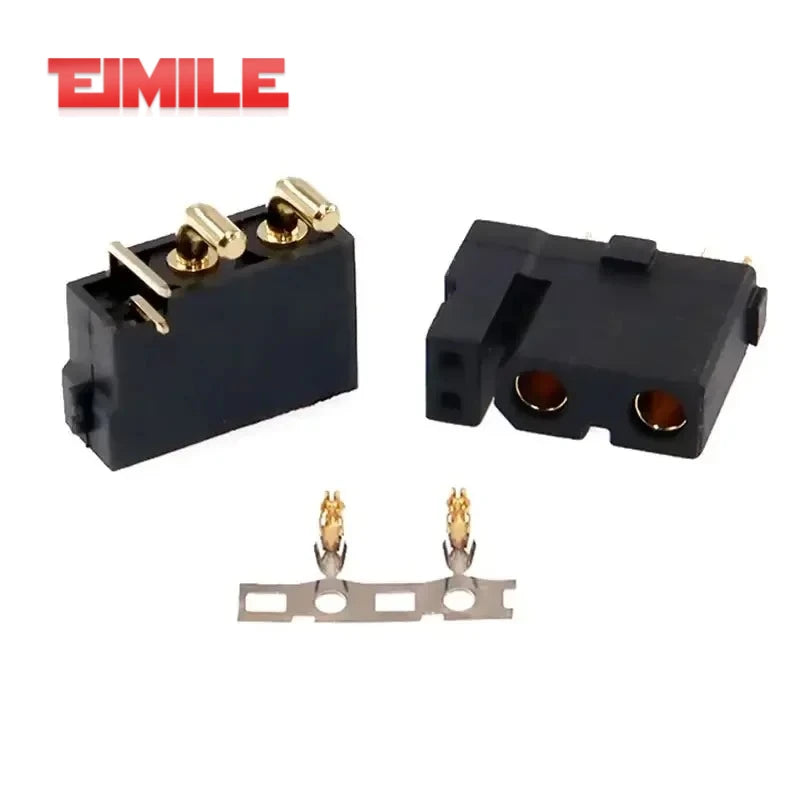 Original Amass XT30(2+2)-F XT30PB(2+2)-M Male Female Gold Plated Plug with Signal Pin XT30U Connector for RC Drone Aircraft Car