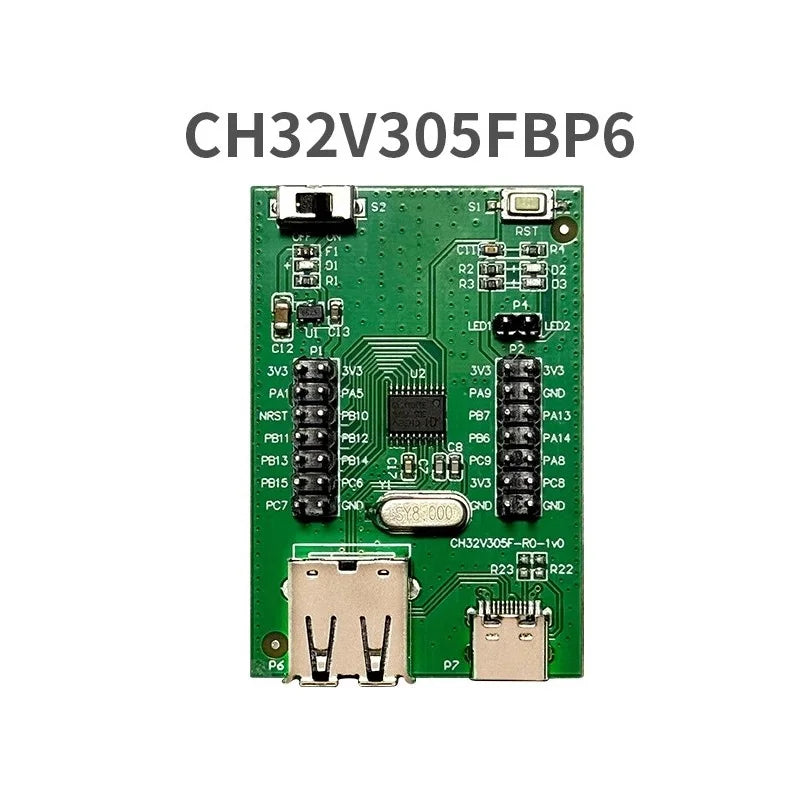 CH32V305 Development Board 32-bit RISC-V Interconnect Microcontroller CH32V305FBP6-EVT Evaluation Board