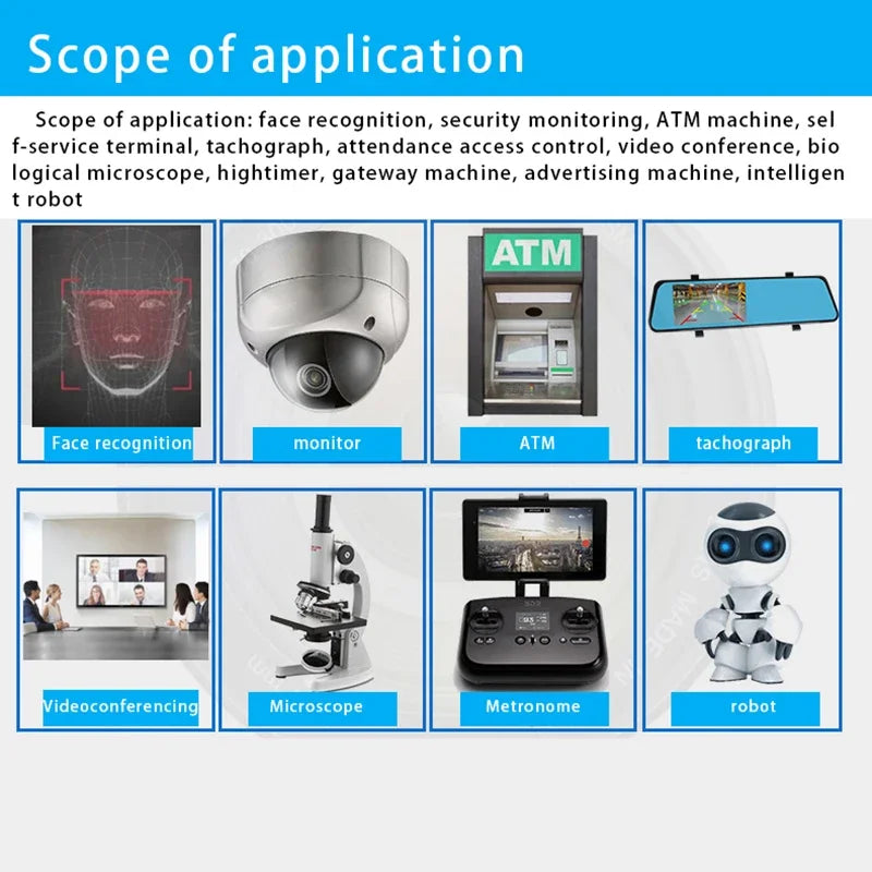 USB Camera Module 16mp 4656X3496 4K Cmos Imx258 Af/Mf/Ff 30fps Imx298/OV5693 Used for Document Shooting