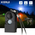 Portable Mini Motion Detector Alarm 120DB Siren SOS Flashligh LED Light Security Alarm For Travel Home Kids Safe Personal Alarms