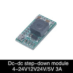 3A 5A 8A DC-DC Buck Step-down Power Supply Module 5V-12V 24V to 5V 3.3V 9V 12V Fixed Output High-Current MINI560