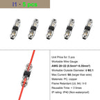 Cable Terminal Electric Wire Connector Clamp Block Quick Splice Scotch Lock Crimp for LED Car Wiring Joint Kit Tool Accessories