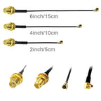 2/4/8PCS 1.13 Cable SMA Female Connector To UFL/U.FL Low Loss Cable To (RP)SMA Pigtail WiFi Antenna Extension Cable