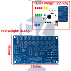 DC4.5-5V CD4060 SMT DIY Music LED Color Light Circuit Soldering Practice Module Bulk Soldering Learning Demo Kit