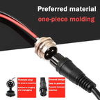 GX16 3Pin Plug for Lithium Battery Electric Scooters Aviation Charging Port 3 Pin Charger Output Cable 220V Waterproof Dust-pro