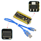 Keyestudio16MHz ATMEGA328P CH340 NANO Development Board With Bootloader+USBCable Compatible with Arduino NANO DIY Electronic Kit
