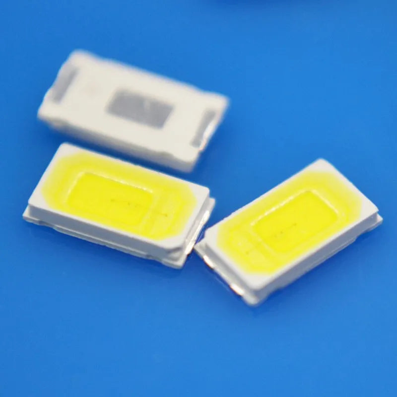100pcs 5730 LED SMD 3v High power Light 0.5W Chip white 6000k warm white 3000k nature white 4000k 50-55lm