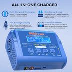 IMAX B6 80W Digital RC Balance Charger Discharger for LiPo NiMH NiCd LiFe Pb Battery Lipro Charger+ 15V 6A Adapter Optional