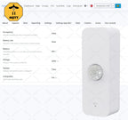 Zigbee 3.0 PIR Motion Sensor Smart Home Human Body Infrared Detector Security  Works With Yandex Zigbee2MQTT Home Assistant