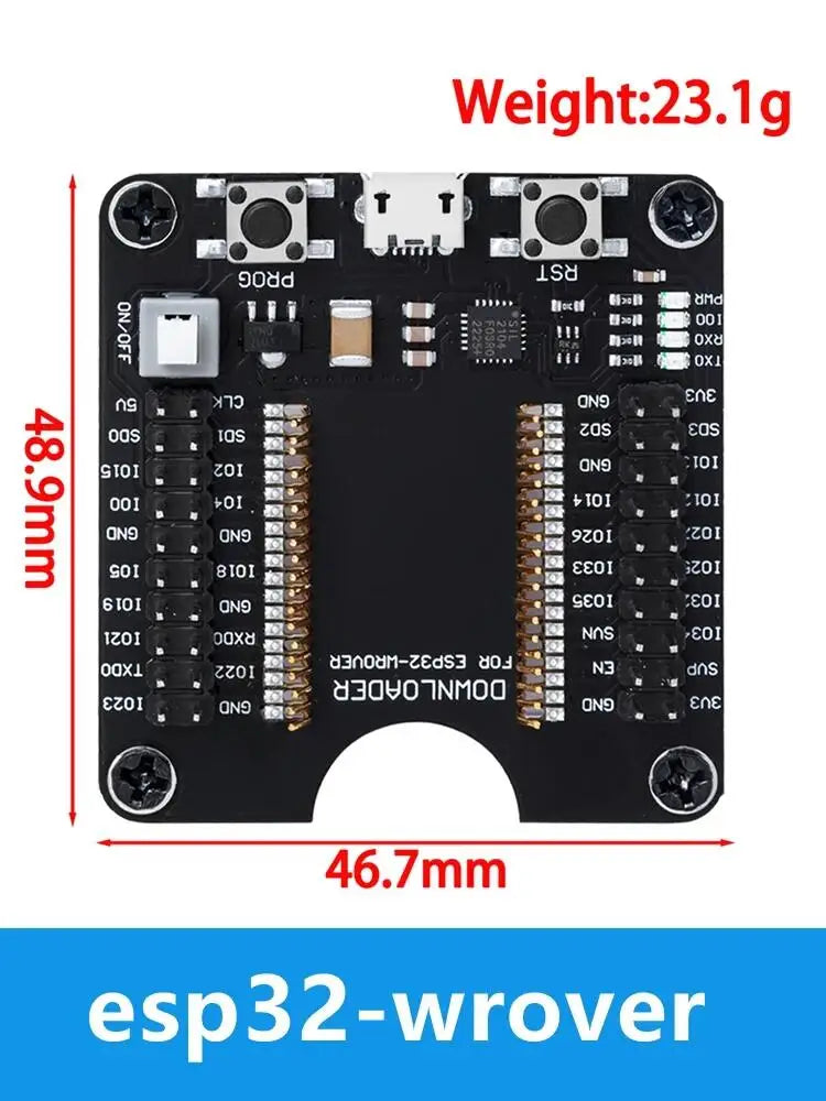 Durable ESP Development Board Programming Fixture (1PC) – Supports ESP8266/ESP32 & ESP-12F/07S/12S Modules
