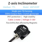 WitMotion HWT101CT High Precision Z-Axis Gyroscope Angle Sensor MEMS Inclinometer axis no drift Module for Robot ROS Drone AGV