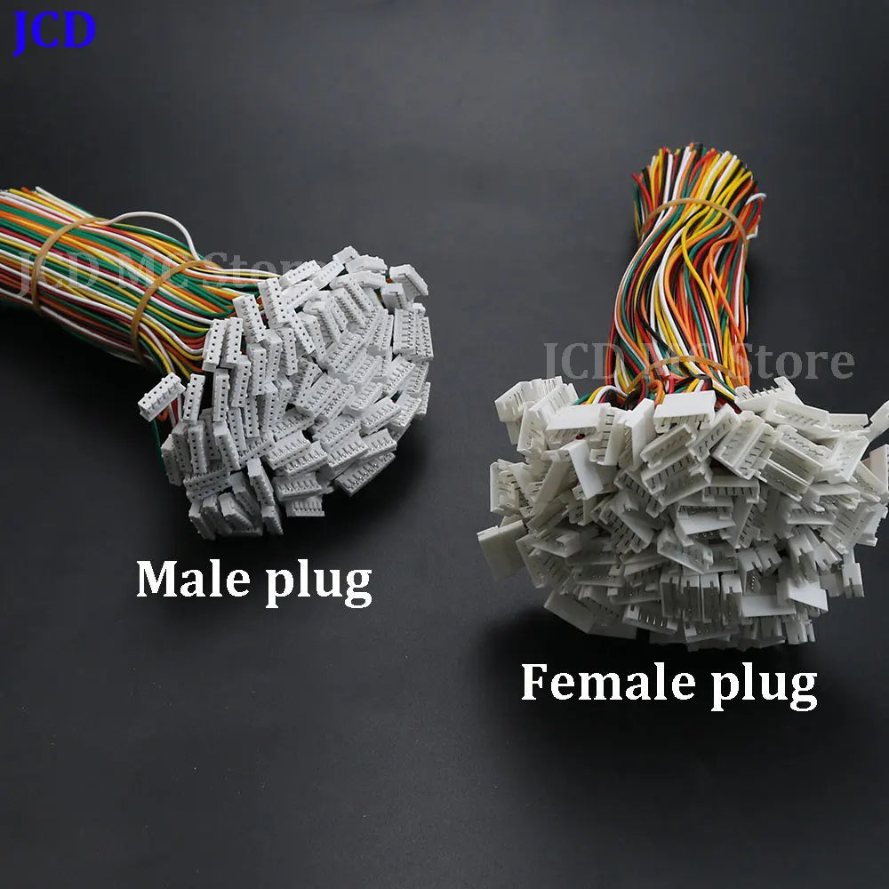 5/10PCS Mini Micro JST PH 2.0 Male Connector 2/3/4/5/6 Pin Way Plug Terminal Wires Cable for Housing PH 2.0 Socket Connector