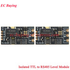 10Pcs/1pc Isolated TTL to RS485 Level Board Module Serial Automatic Reverse High Speed 2Mbps Half-duplex Communication Isolation