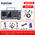 Hantek DSO2C10 DSO2C15 DSO2D10 DSO2D15 2CH Oscilloscope 100/150MHz 1GSa/s 8Mpts FFT UART I2C SPI CAN LIN 25MHz AWG D Models