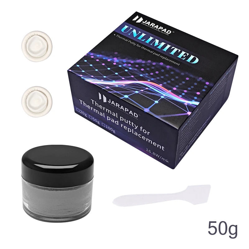 JARAPAD BASIC EXTREME UNLIMITED For VGA GPU IC Processor Thermal Pad Replacement Heat Blocking Putty Thermal Putty Rapid Cooling