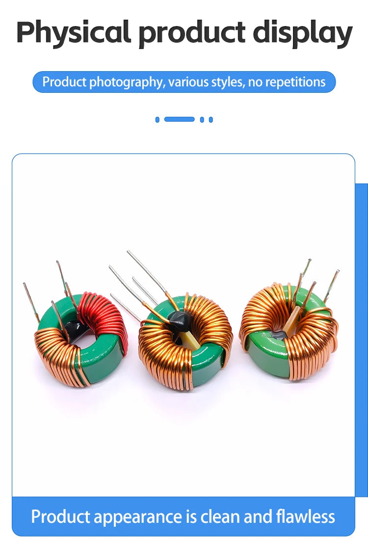 18x10x10 50/80uH 1/2/4/4.7/5/10/20/22/40/45/50mH magnetic ring common mode inductor common mode filter choke