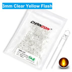 100Pcs 3mm 5mm Led Diode Flashing White Red Green Blue Yellow RGB Fast Slow Flash Diffused Clear Color Changing Light Emitting