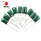 20pcs Polyester film capacitor 250V 400V 1000V 2.2nF 4.7nF 10nF 22nF 68nF 100nF 2E222J 2E472J 2E223J 2E683J 2E104J 2G103J 3A332J
