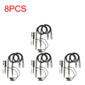 2-10PCS P6100 BNC Oscilloscope Probe Kit High Precision Scope Analyzer Alligator Clip Probes Test Leads 100MHz Oscilloscope Part