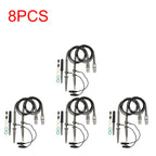 2-10PCS P6100 BNC Oscilloscope Probe Kit High Precision Scope Analyzer Alligator Clip Probes Test Leads 100MHz Oscilloscope Part