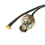 RF Coaxiale Cable BNC Female Bulkhead To MMCX Male Pigtail Adapter RG174 10/15/20/30/50/100CM For Wifi Card
