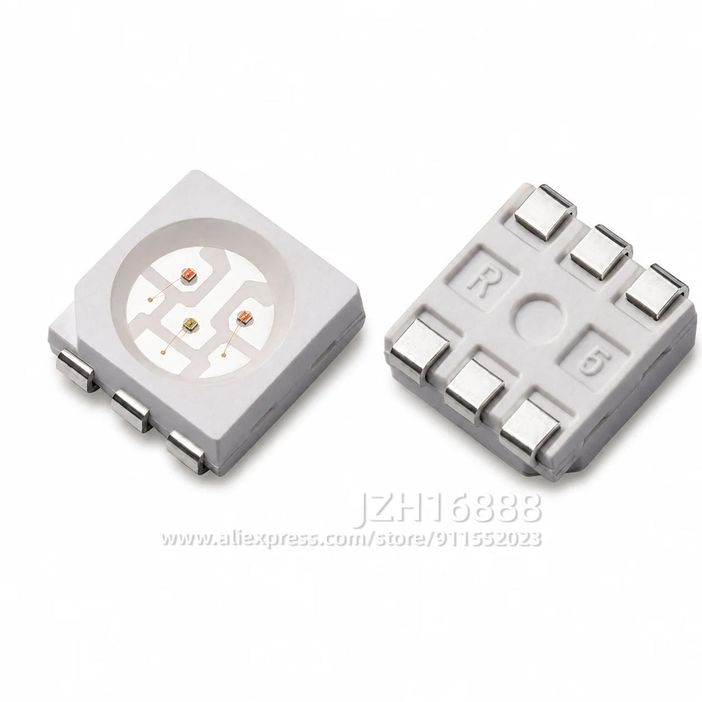 20pcs/lot SMD LED Diodes5050 Diode SMD LED Diodo Kit Green RED WARM White ICE Blue Yellow Pink Purple-UV Orange rgb