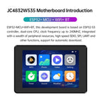 320x480 LED RGB 65K 3.5-inch TFT Capacitive Touch Screen ESP32-S3 WIFI Bluetooth Development Board AXS15231B Driver Chip