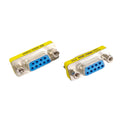 2/5PCS DB9 9Pin Male to Female/Male to Male/Female to Female/ Mini Gender Changer Adapter RS232 Serial plug Com Connector